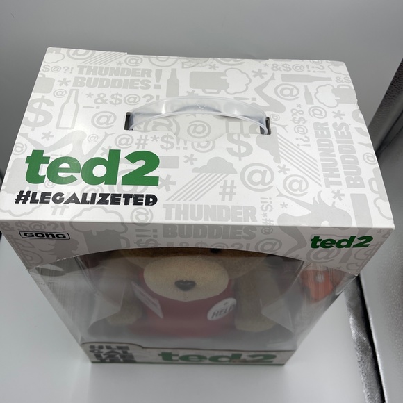 NEW in box POP MART TED2 PLUSH ACTION LARGE 11.81 INCH COLLECTIBLE FIGURE - Picture 8 of 9
